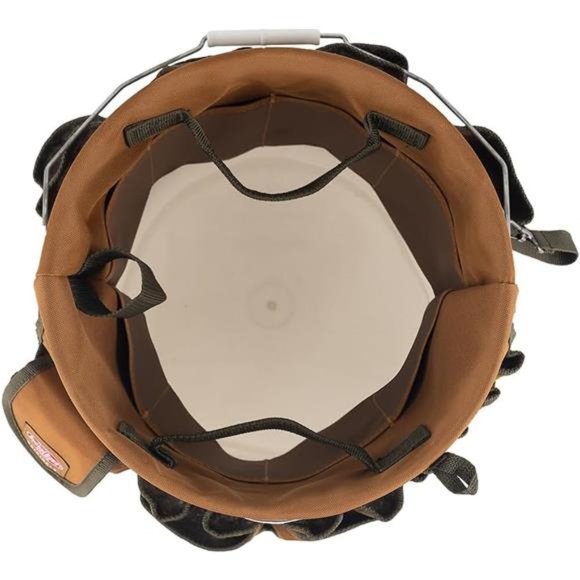Bucket Boss The Bucketeer Bucket Tool Organizer in Brown - Picture 6 of 6